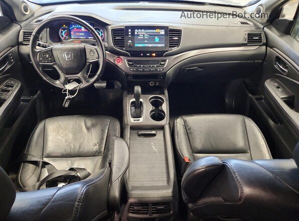 5FNYF6H50KB047876 2019 HONDA PILOT Black Widok deski rozdzielczej