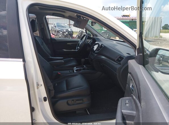 5FNYF6H50KB058036 2019 HONDA PILOT White Սալոնի դիմացի տեսք
