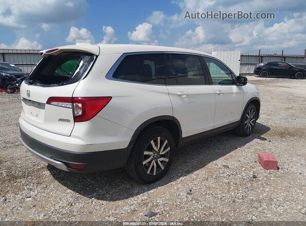 5FNYF6H50KB058036 2019 HONDA PILOT White Հետևի աջ