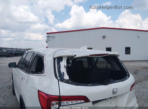 5FNYF6H50KB058036 2019 HONDA PILOT White Դիմացի տեսք