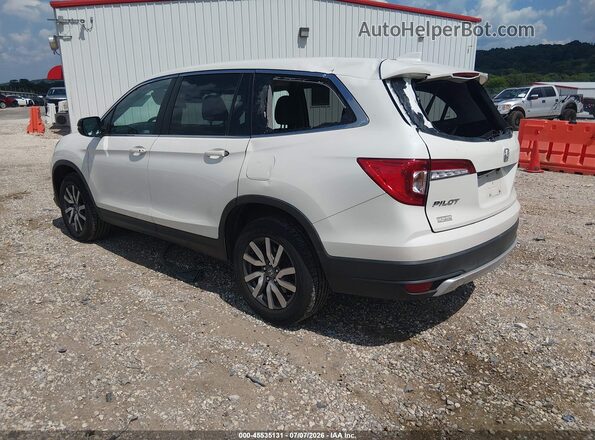 5FNYF6H50KB058036 2019 HONDA PILOT White Հետևի ձախ