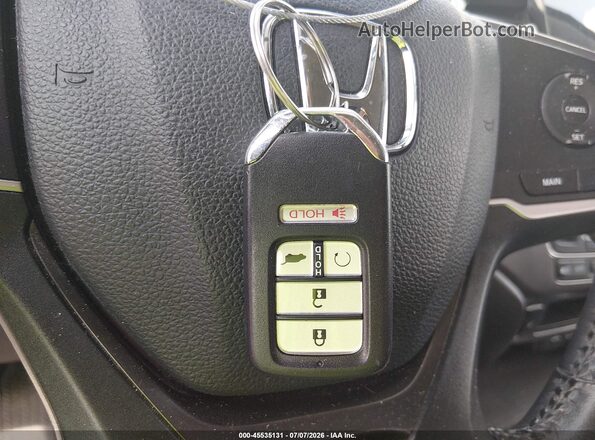 5FNYF6H50KB058036 2019 HONDA PILOT White Առջևի վահանակի տեսք