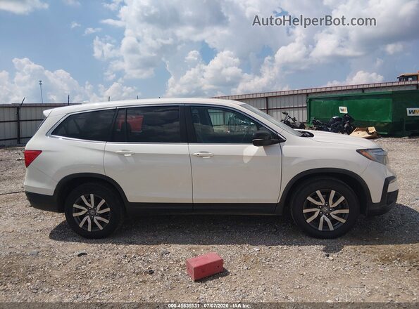 5FNYF6H50KB058036 2019 HONDA PILOT White Սալոնի հետևի տեսք