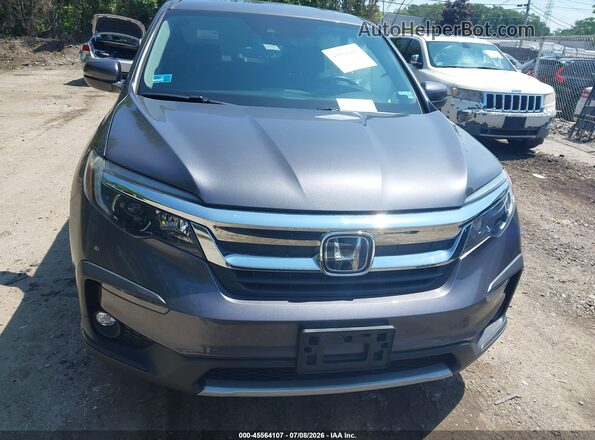 5FNYF6H50LB044073 2020 HONDA PILOT Gray Вид щитка приладів