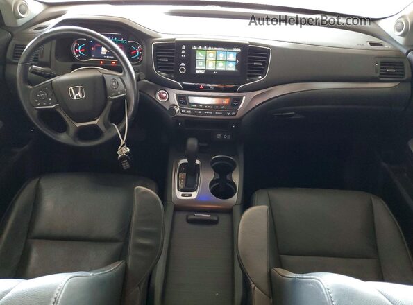 5FNYF6H50LB045773 2020 HONDA PILOT Gray Вид панелі приладів