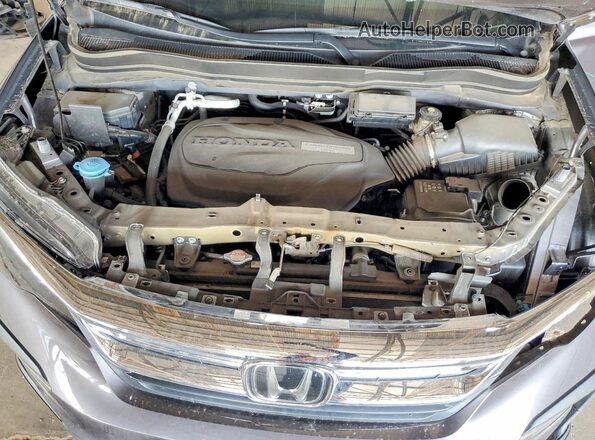 5FNYF6H50LB045773 2020 HONDA PILOT Gray Вид підкапотного простору
