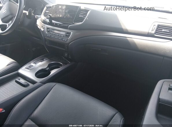 5FNYF6H50NB021461 2022 HONDA PILOT Черный Вид салона спереди