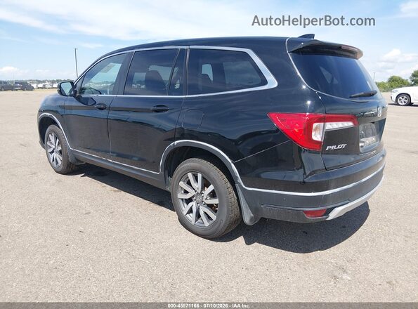 5FNYF6H50NB021461 2022 HONDA PILOT Черный Задняя левая четверть