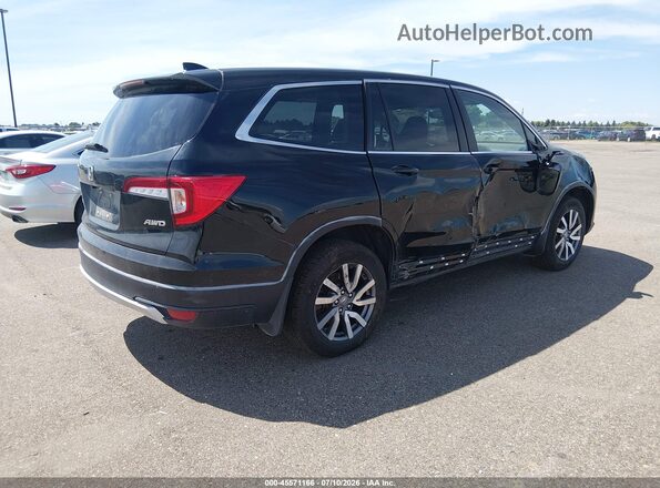 5FNYF6H50NB021461 2022 HONDA PILOT Черный Задняя правая четверть