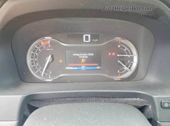 5FNYF6H51HB093046 2017 HONDA PILOT Gray ხელსაწყოთა პანელის ხედი