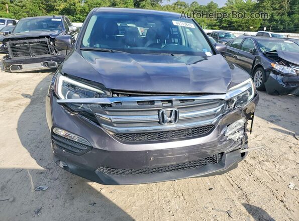 5FNYF6H51HB093046 2017 HONDA PILOT Gray წინა ხედი