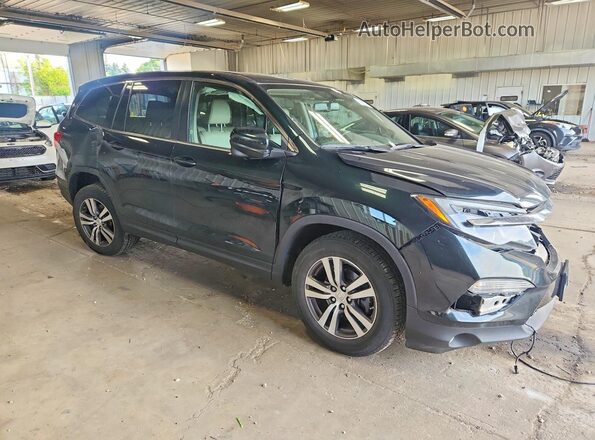 5FNYF6H51JB072414 2018 HONDA PILOT Green Przód prawy