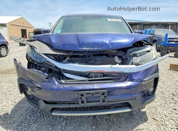 5FNYF6H51KB020170 2019 HONDA PILOT Blue Вид спереду