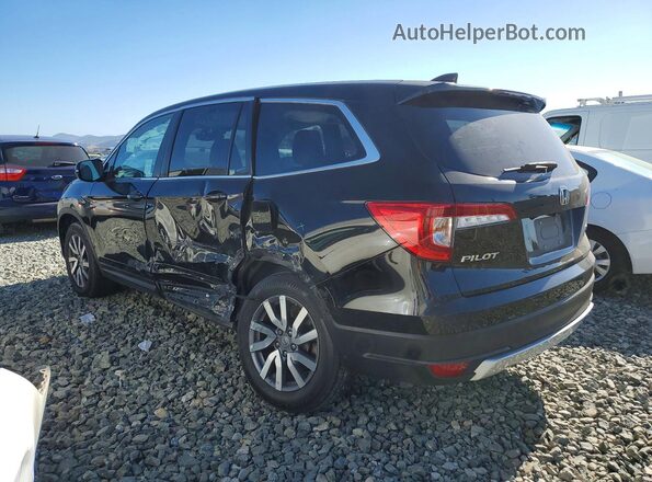5FNYF6H51KB042170 2019 HONDA PILOT Black Հետևի ձախ