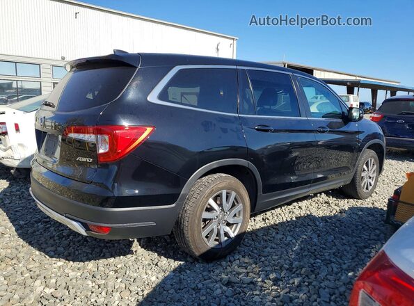 5FNYF6H51KB042170 2019 HONDA PILOT Black Հետևի աջ
