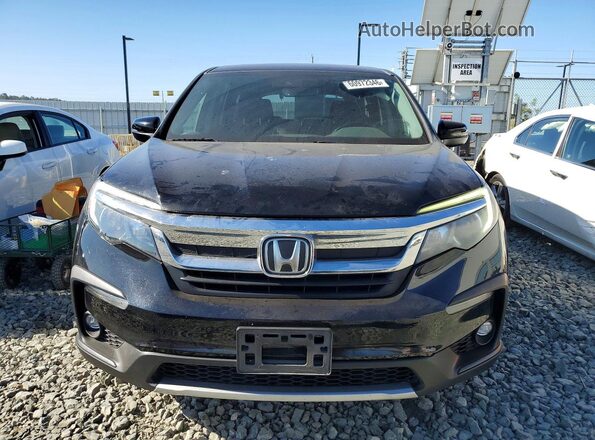 5FNYF6H51KB042170 2019 HONDA PILOT Black Դիմացի տեսք