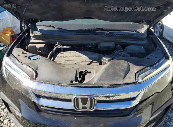 5FNYF6H51KB042170 2019 HONDA PILOT Black Շարժիչի բաժամունքի տեսք