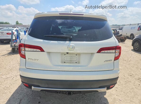 5FNYF6H51KB050754 2019 HONDA PILOT White Հետևի տեսք