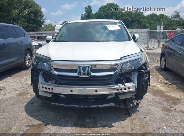 5FNYF6H51LB030117 2020 HONDA PILOT White წინა პანელის ხედი