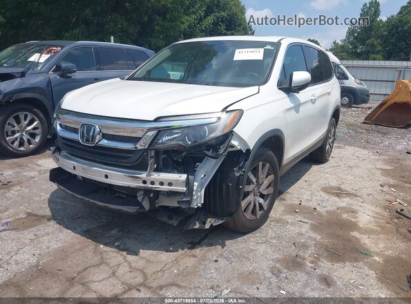5FNYF6H51LB030117 2020 HONDA PILOT White წინა მარცხენა ხედი სამი მეოთხედიდან
