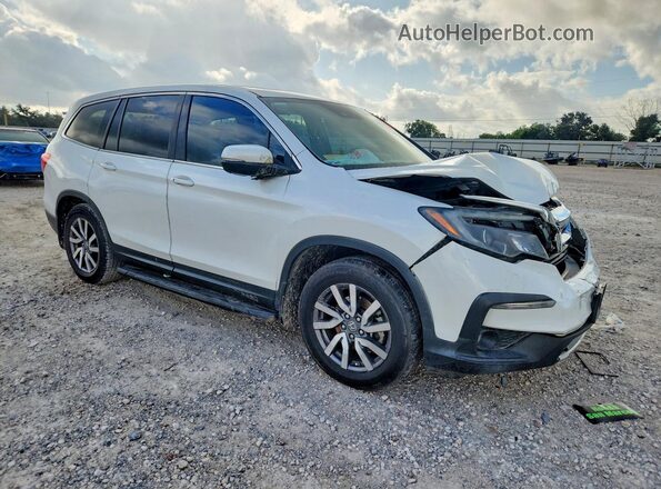 5FNYF6H51MB059604 2021 HONDA PILOT White Front right