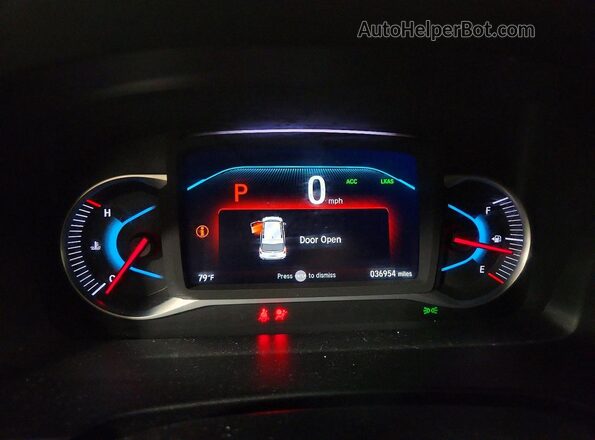 5FNYF6H51NB083872 2022 HONDA PILOT Черный Вид щитка приборов