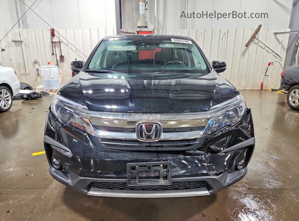 5FNYF6H51NB083872 2022 HONDA PILOT Черный Вид спереди