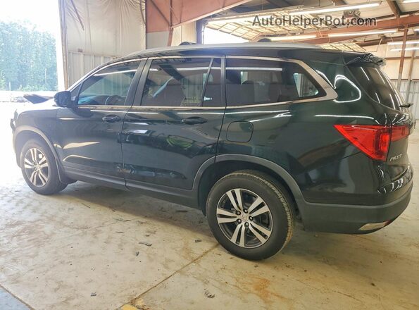 5FNYF6H52GB095645 2016 HONDA PILOT Green Trasero izquierdo