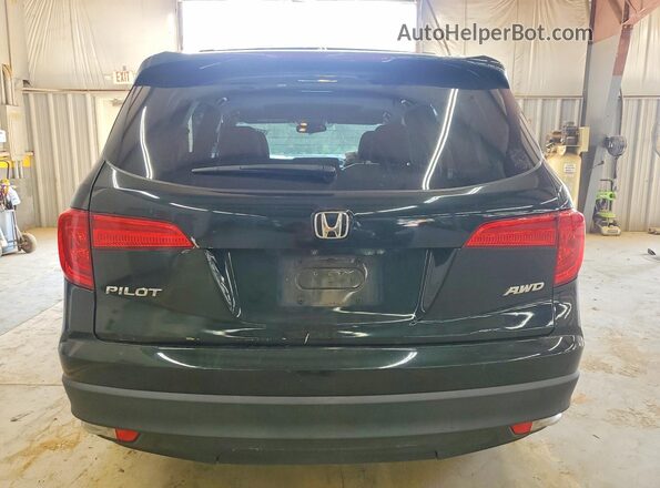 5FNYF6H52GB095645 2016 HONDA PILOT Green Vista trasera