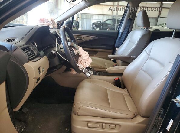 5FNYF6H52GB095645 2016 HONDA PILOT Green Vista interior delantera