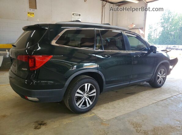 5FNYF6H52GB095645 2016 HONDA PILOT Green Trasero derecho