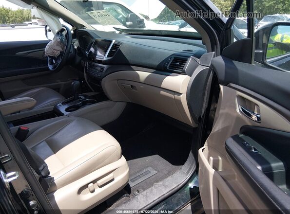 5FNYF6H52JB012660 2018 HONDA PILOT Green წინა სალონის ხედი
