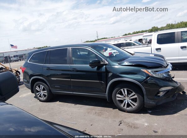 5FNYF6H52JB012660 2018 HONDA PILOT Green უკანა სალონის ხედი