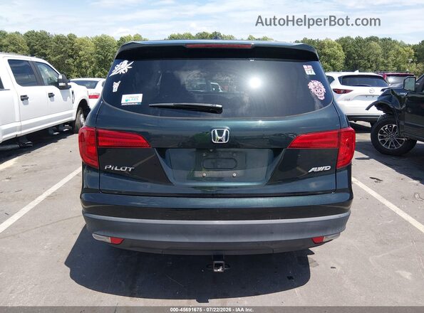 5FNYF6H52JB012660 2018 HONDA PILOT Green 