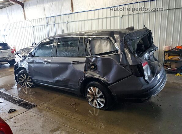 5FNYF6H52KB101467 2019 HONDA PILOT Gray უკანა მარცხენა