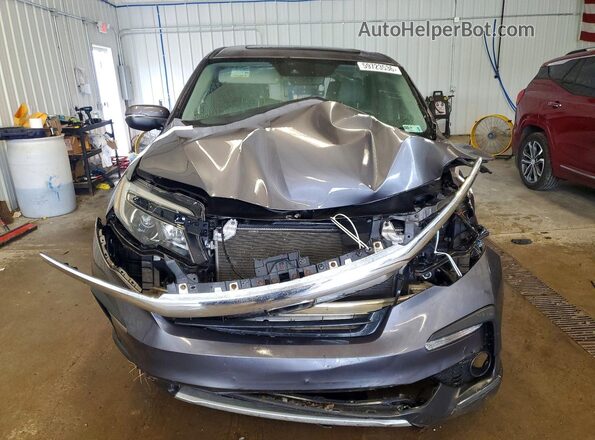 5FNYF6H52KB101467 2019 HONDA PILOT Gray წინა ხედი