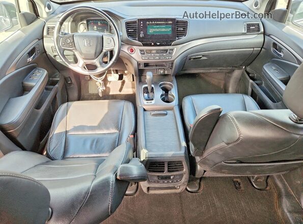 5FNYF6H52LB016355 2020 HONDA PILOT Black წინა პანელის ხედი