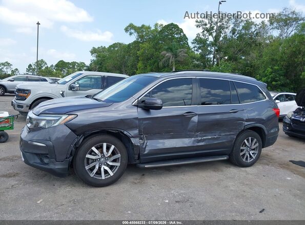 5FNYF6H52LB033477 2020 HONDA PILOT Gray Front view
