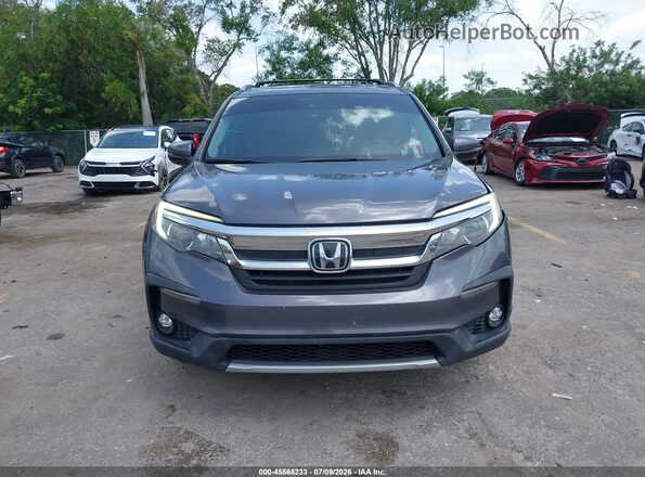 5FNYF6H52LB033477 2020 HONDA PILOT Gray Instrument cluster view