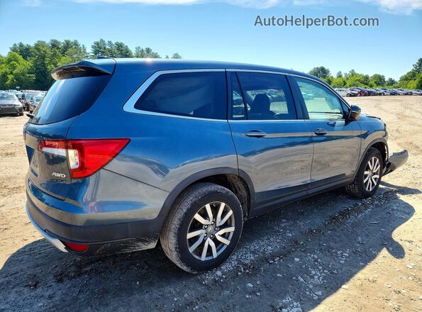 5FNYF6H52LB057925 2020 HONDA PILOT Blue Rear right