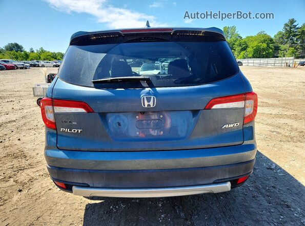 5FNYF6H52LB057925 2020 HONDA PILOT Blue Rear view