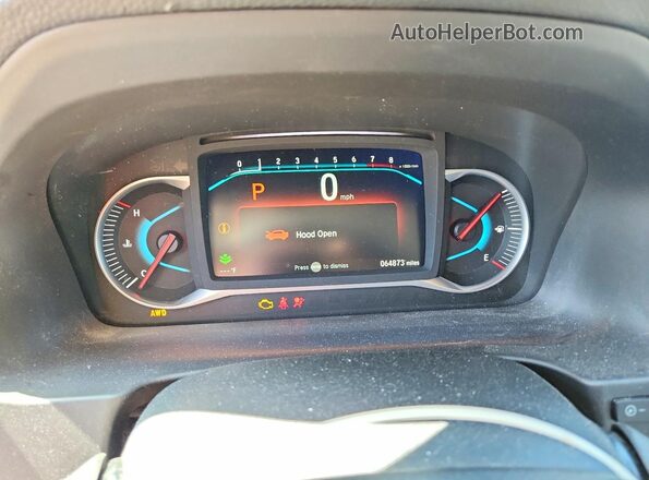 5FNYF6H52LB057925 2020 HONDA PILOT Blue Instrument cluster view