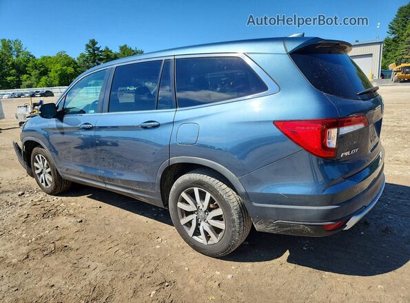5FNYF6H52LB057925 2020 HONDA PILOT Blue Rear left