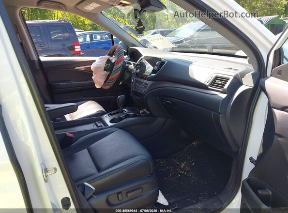 5FNYF6H52LB059156 2020 HONDA PILOT White Вид салону спереду