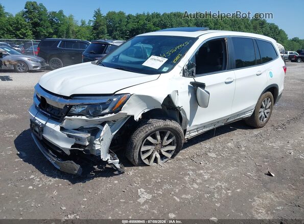 5FNYF6H52LB059156 2020 HONDA PILOT White Передня ліва чверть
