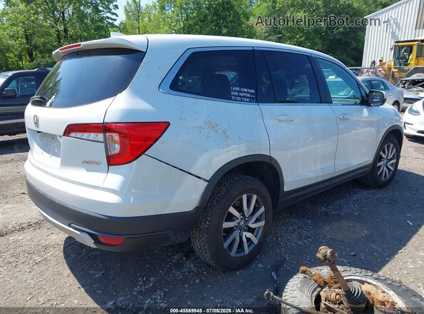 5FNYF6H52LB059156 2020 HONDA PILOT White Задня права чверть