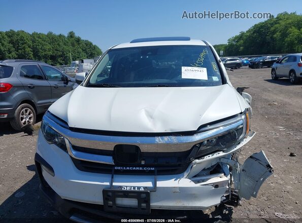 5FNYF6H52LB059156 2020 HONDA PILOT White Вид щитка приладів