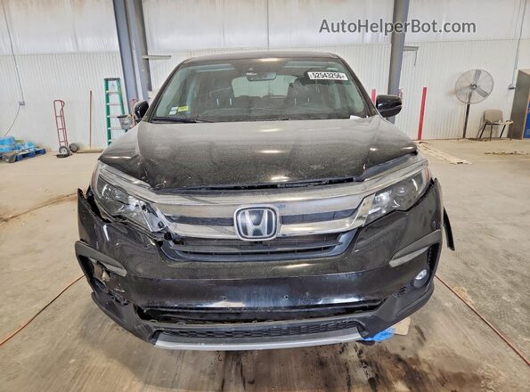 5FNYF6H52LB067371 2020 HONDA PILOT Black Вид спереду