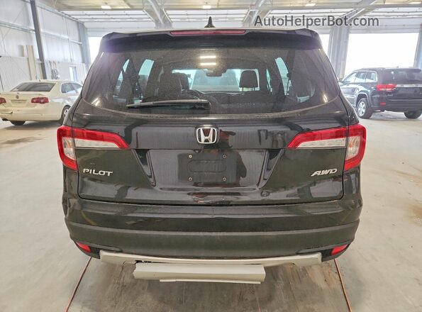 5FNYF6H52LB067371 2020 HONDA PILOT Black Вид ззаду