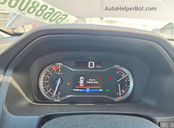 5FNYF6H53HB019403 2017 HONDA PILOT Gray Widok zestawu wskaźników